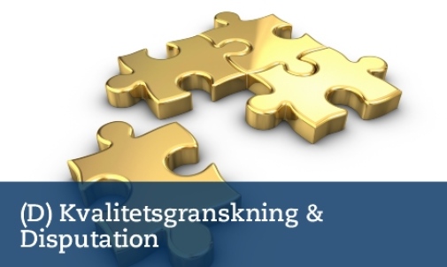 D Kvalitetsgranskning och Disputation