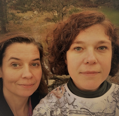 Aino Collmar och Annika Davén