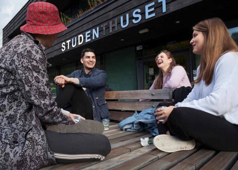 atmosfär, Frescati, grupp, livsstil, student, Studenthuset
